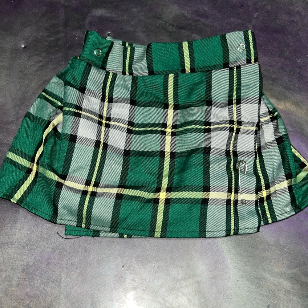 Toddler girl Irish skirt